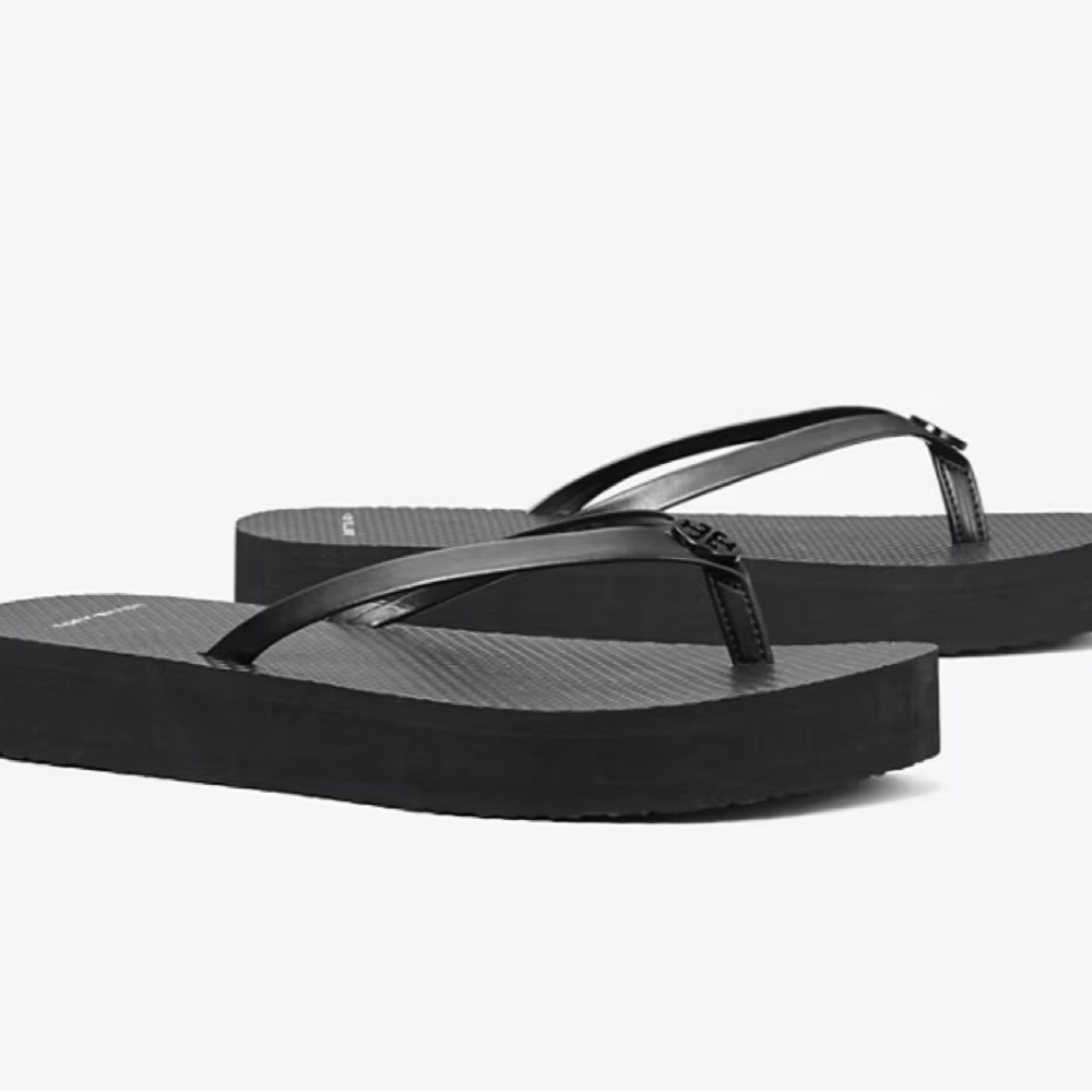 BNIB Tory Burch Platform Flip Flops